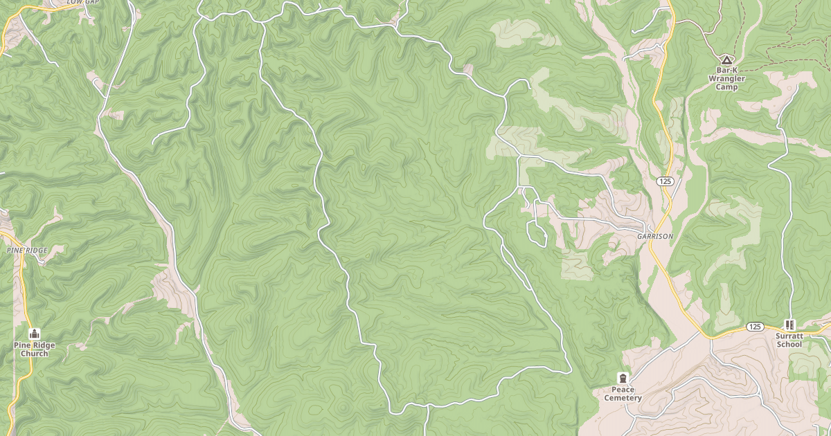 Map preview of DEVREAUX RIDGE