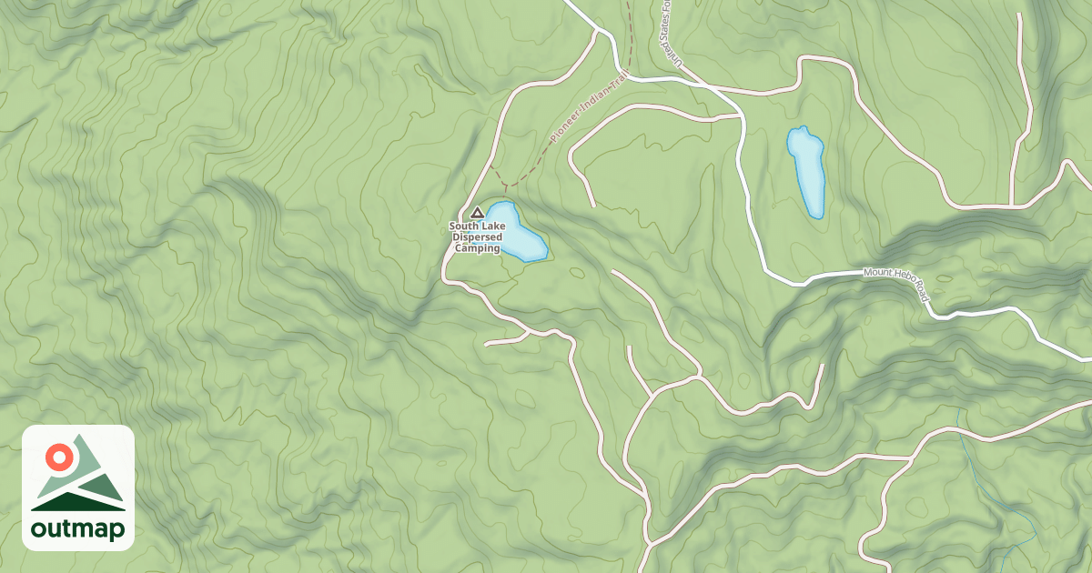 Map of SOUTH LAKE