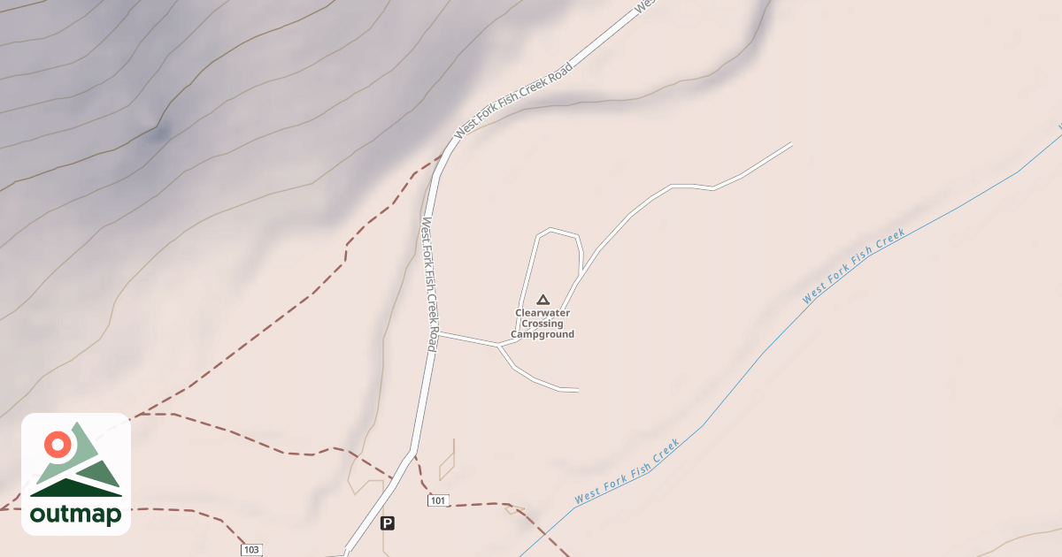 Map of CLEARWATER CROSSING CG - LEFT