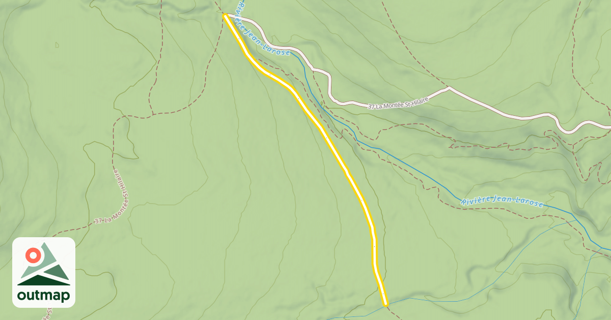 Map of 36 La Montée des Seigneurs