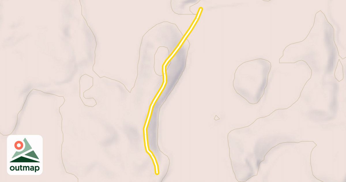 Map of Hawks Run