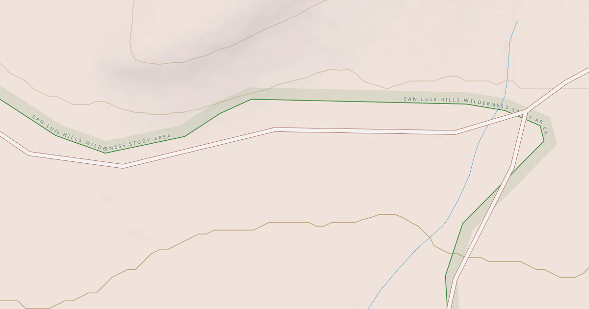 Map preview of BLM National GTLF Public Motorized Roads 7567027e-91b6-4060-a360-9a4c0f2e7700