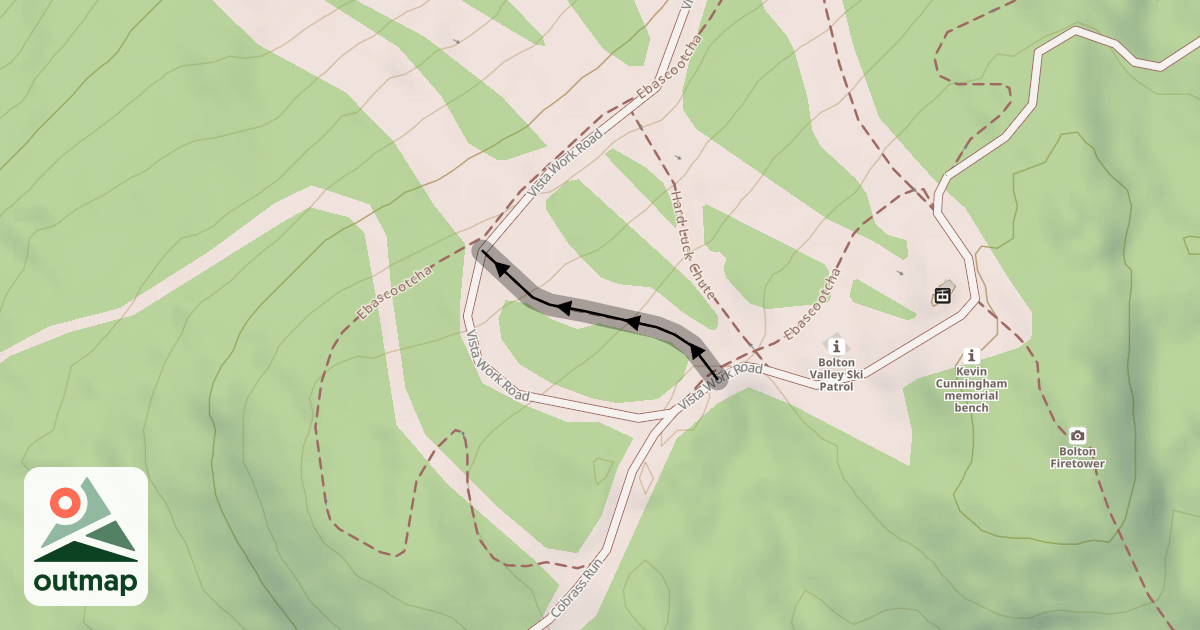 Map of Spillway Chute