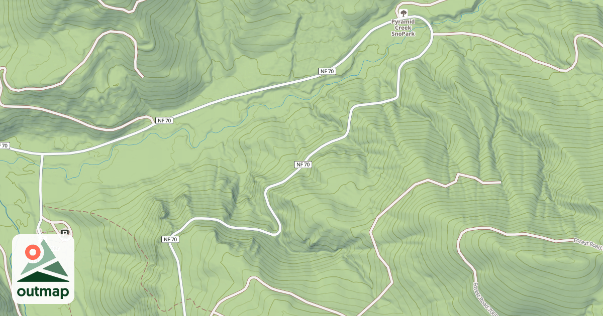 Map of Greenwater/Naches
