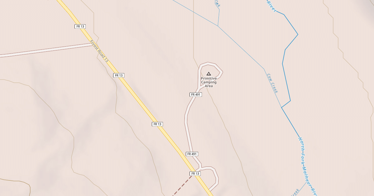 Map preview of USFS National Forest System Roads {12C0DD5B-53D3-4F6F-BBD2-A305FE09864C}