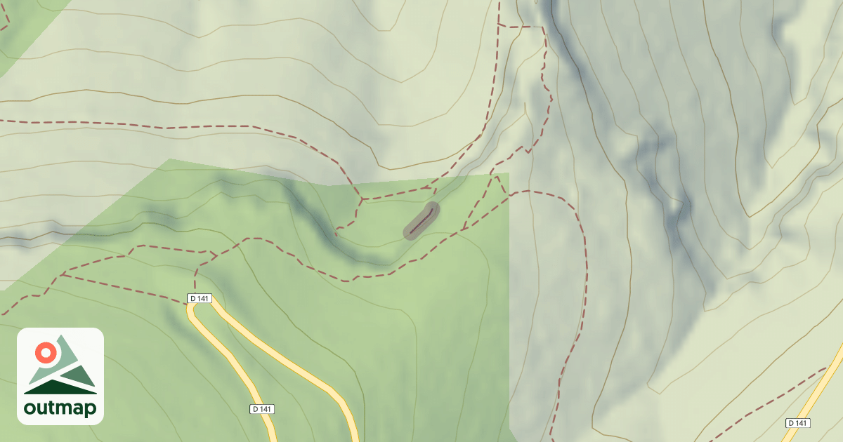 Map of Secteur Grotte du Graal