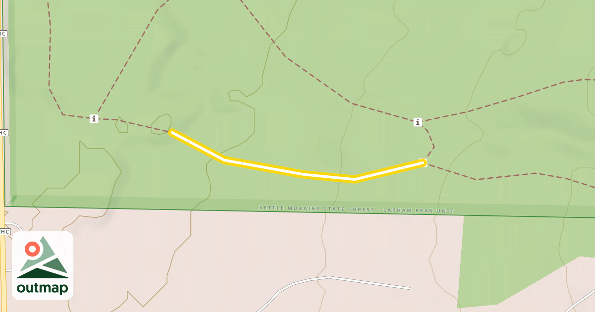 Map of South Hill