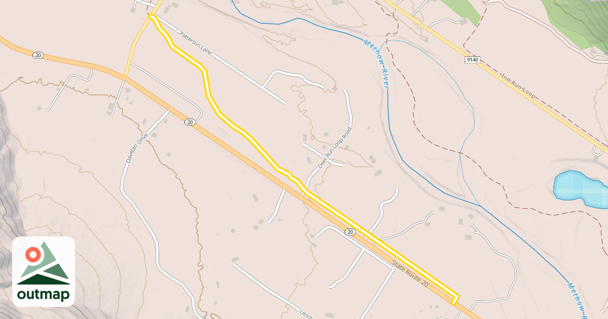 Map of John's Way