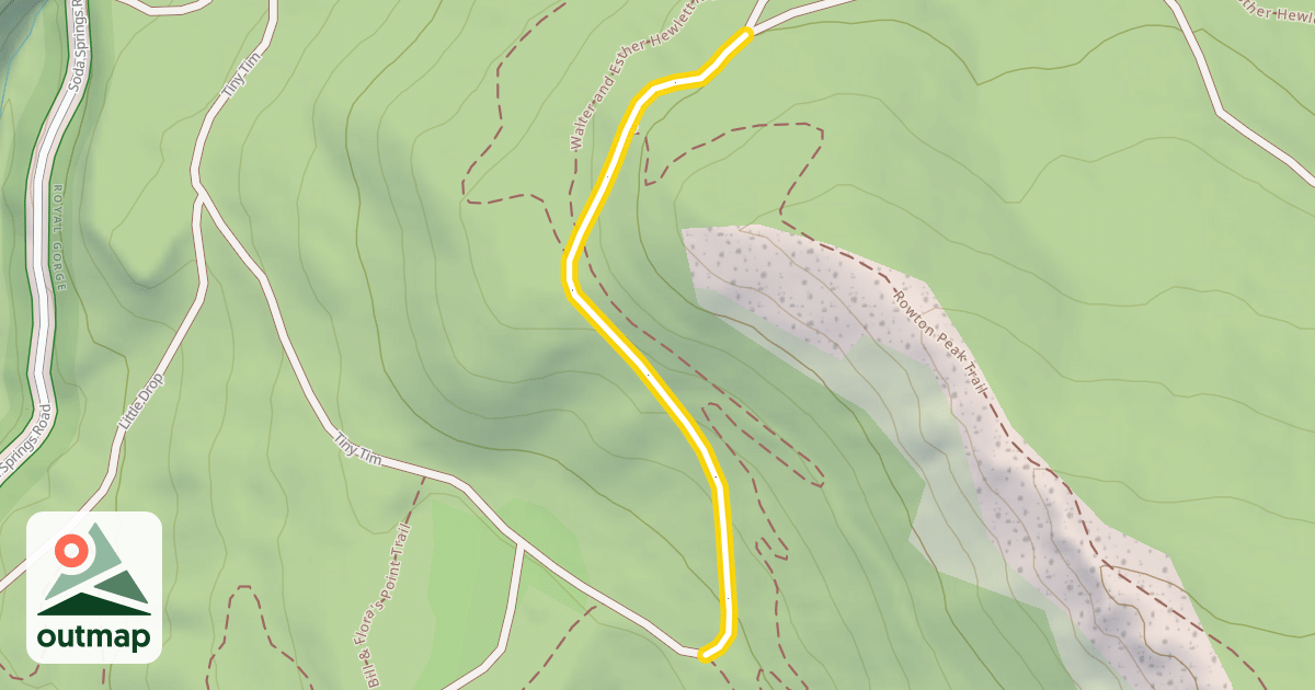 Map of Bogus Basin
