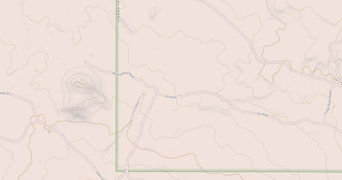 Map preview of FOGG BUTTE