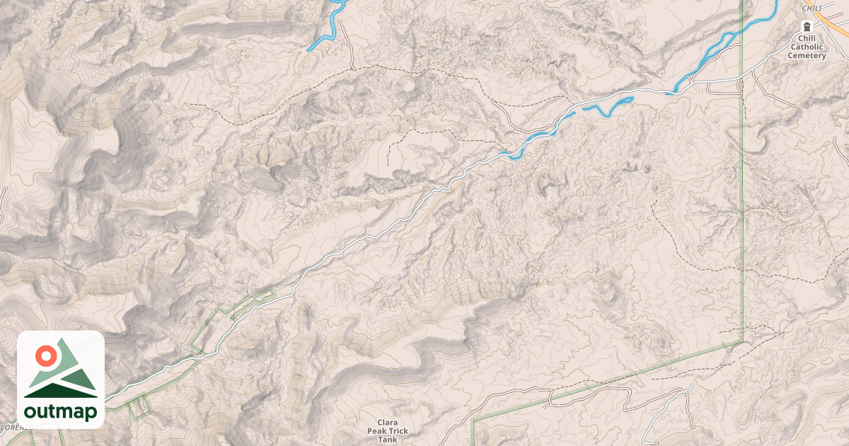 Map of ABIQUIU