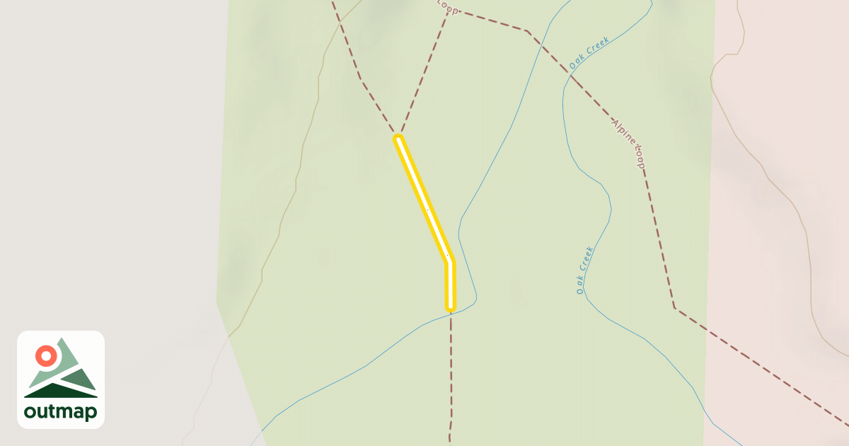 Map of Alpine Loop