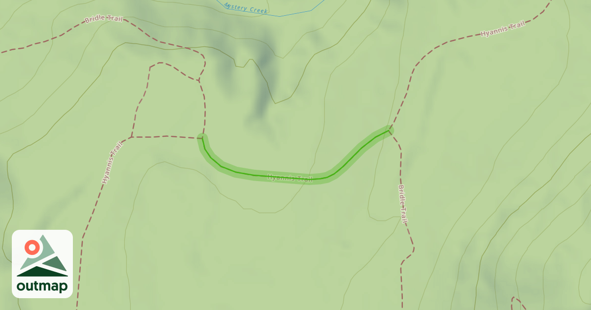 Map of Hyannis Trail