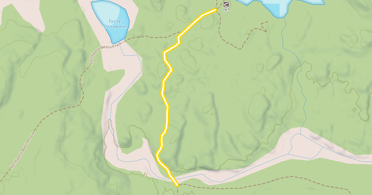 Map preview of Russell Pond Trail
