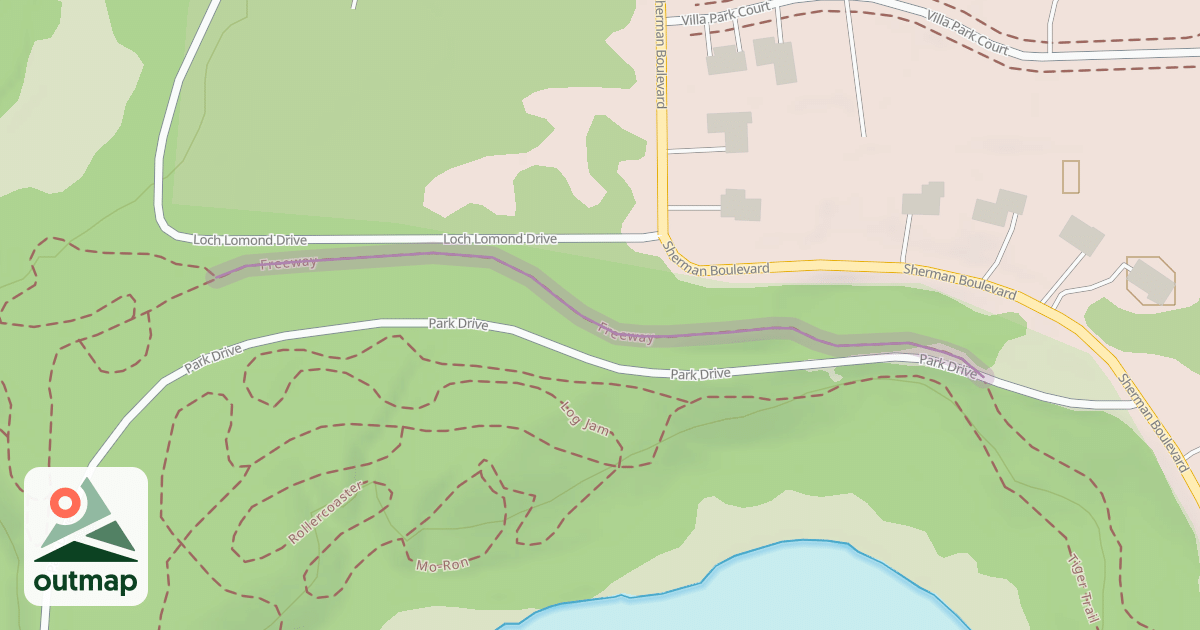 Map of Freeway