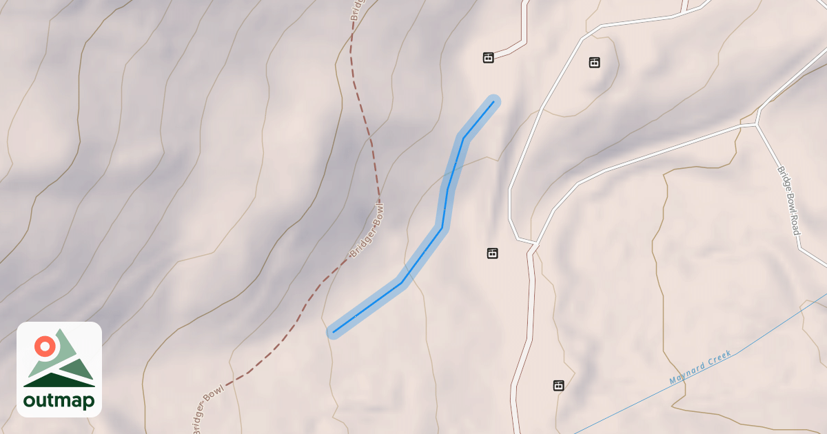 Map of Colter's