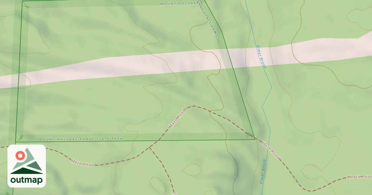 Map of Powerline Trail
