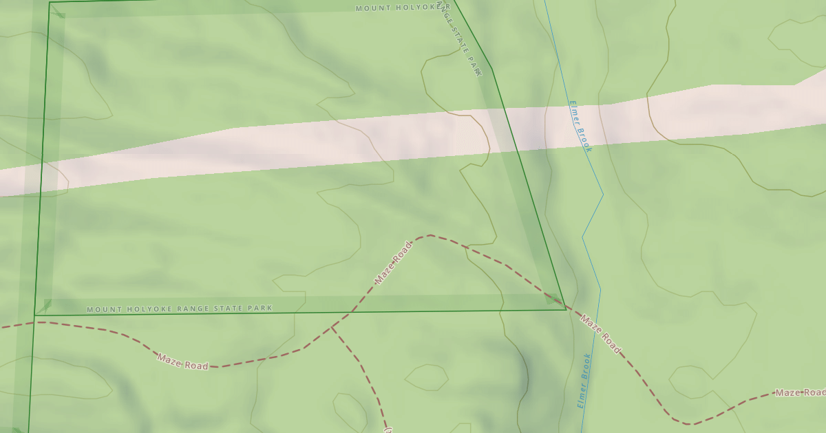 Map preview of Powerline Trail