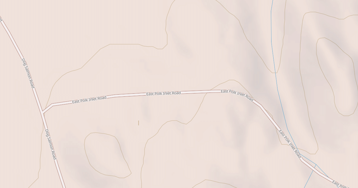 Map preview of EAST POLK INLET