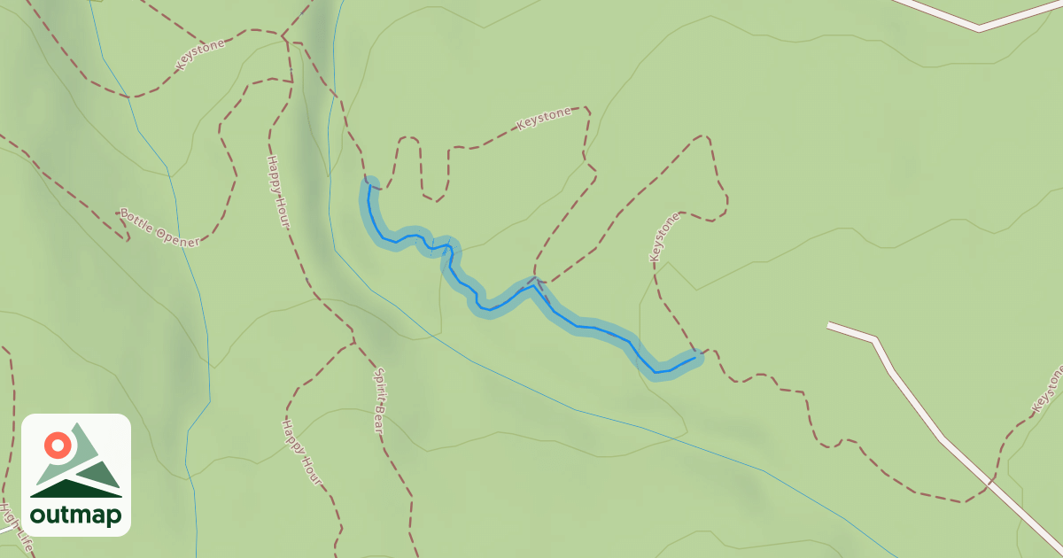 Map of Old Keystone
