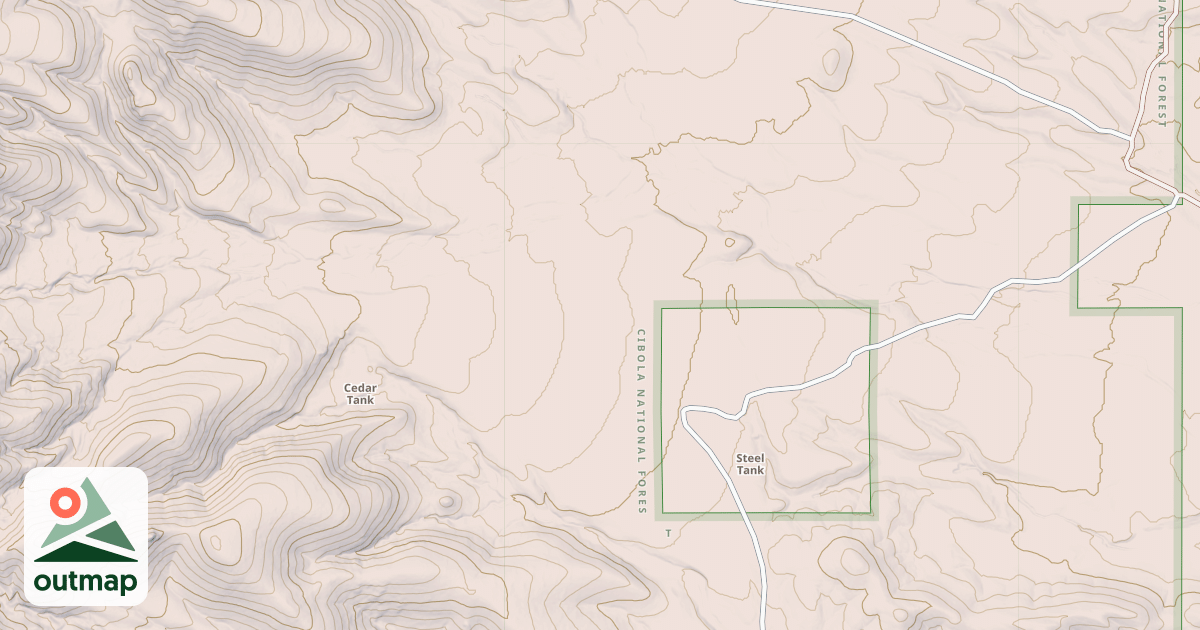 Map of USFS National Forest System Roads {1081AAA6-71B9-4D89-852D-052243B7B06B}