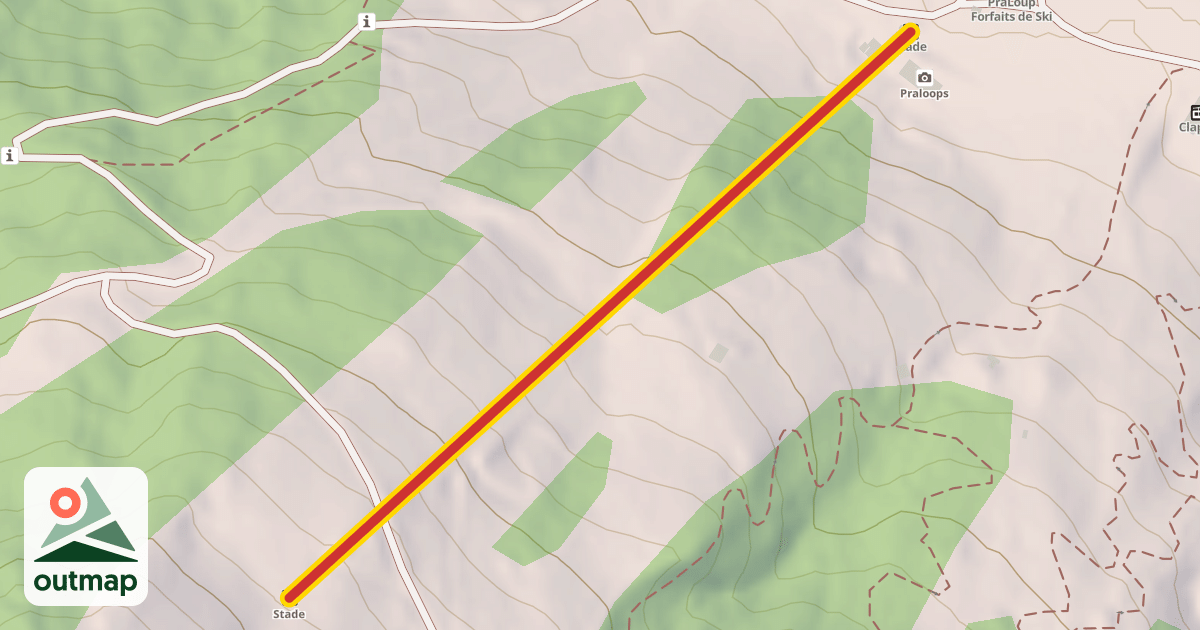 Map of TK Stade