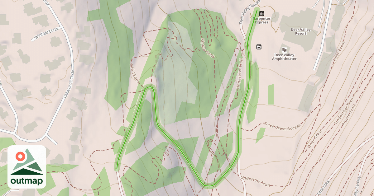Map of Rosebud