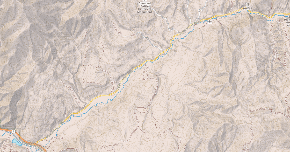 Map preview of DIAMOND FORK