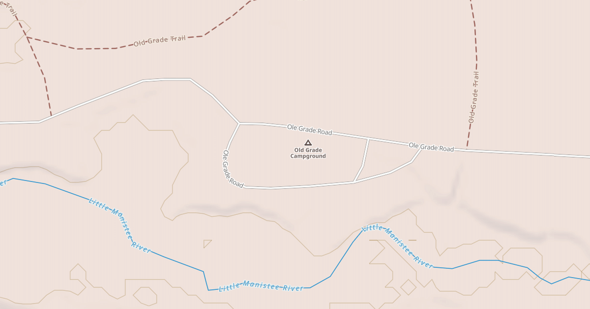 Map preview of OLD GRADE CAMP LOOP