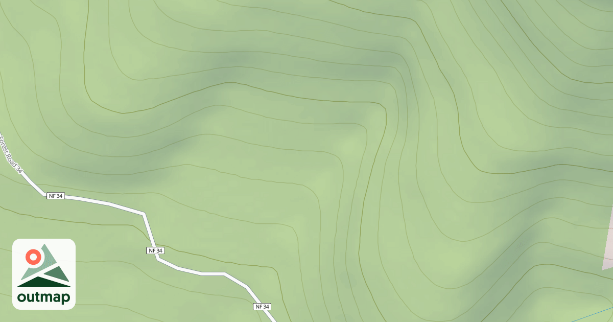 Map of CALAPOOYA S.W. T.S.