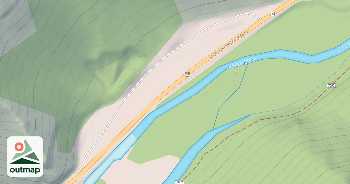 Map of OLD HIGHWAY-A