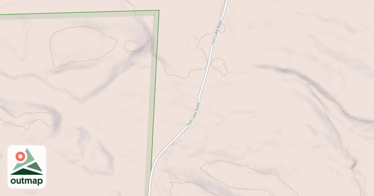 Map of Hovland Woods Trail