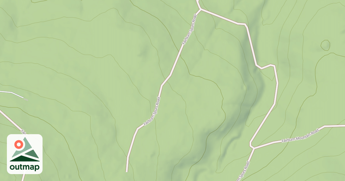 Map of FAIRBURN SPURS