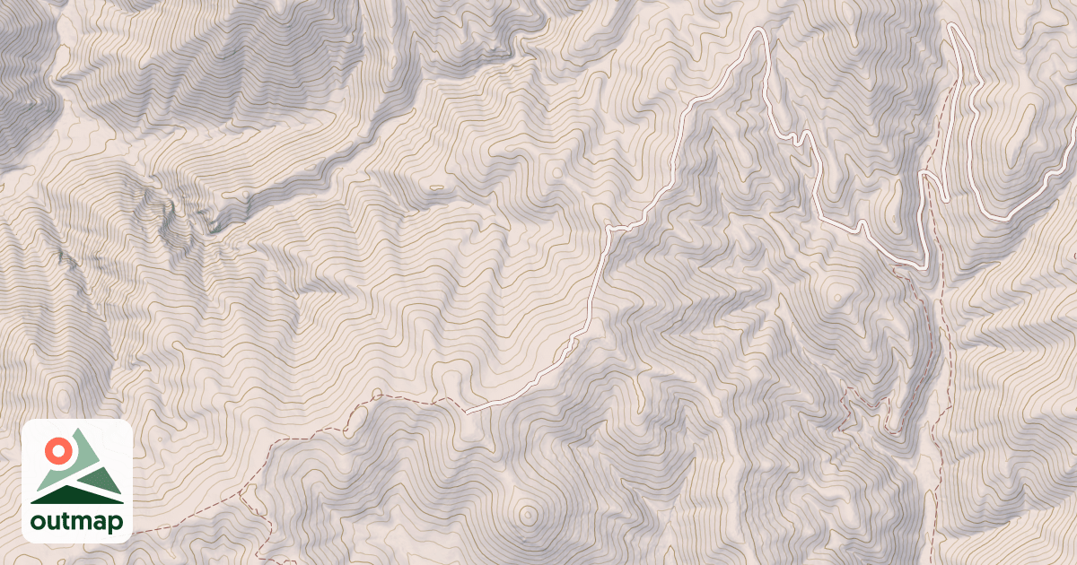 Map of SLICKEAR RIDGE