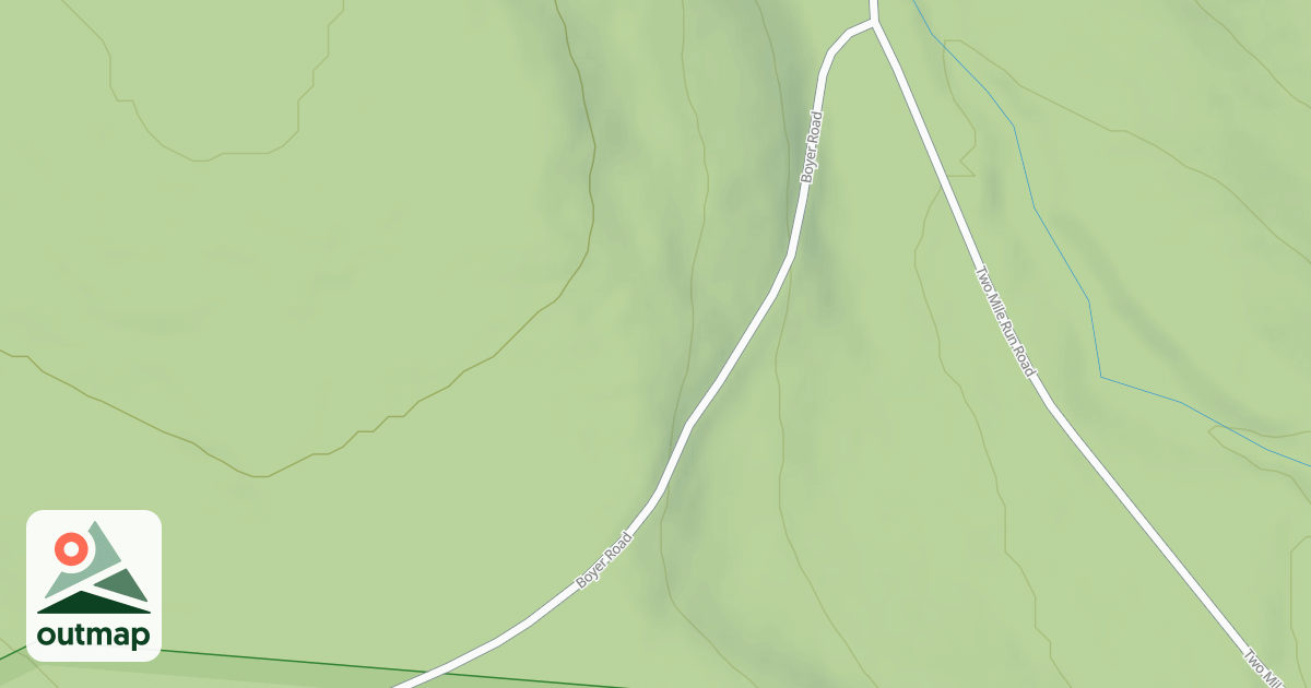 Map of Whiskey Springs Trails