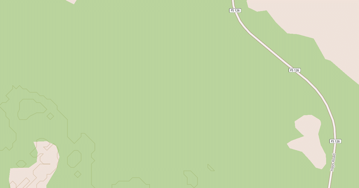 Map preview of USFS National Forest System Roads {972A6784-F730-4C17-905C-D2B92952B76A}