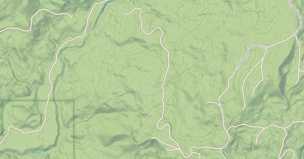 Map preview of USFS National Forest System Roads {CB5C8128-6725-4F7F-9471-C43DFD2CB9AF}