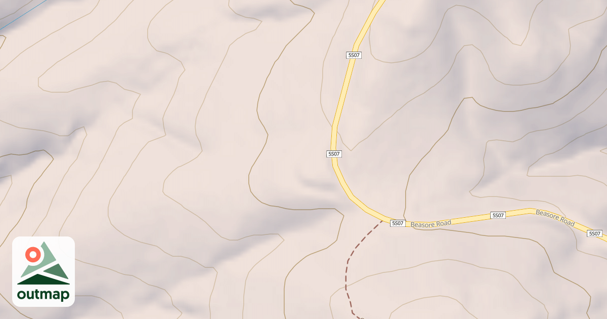 Map of BEASORE RD T18