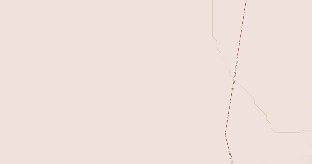 Map preview of Copper Lake Trail
