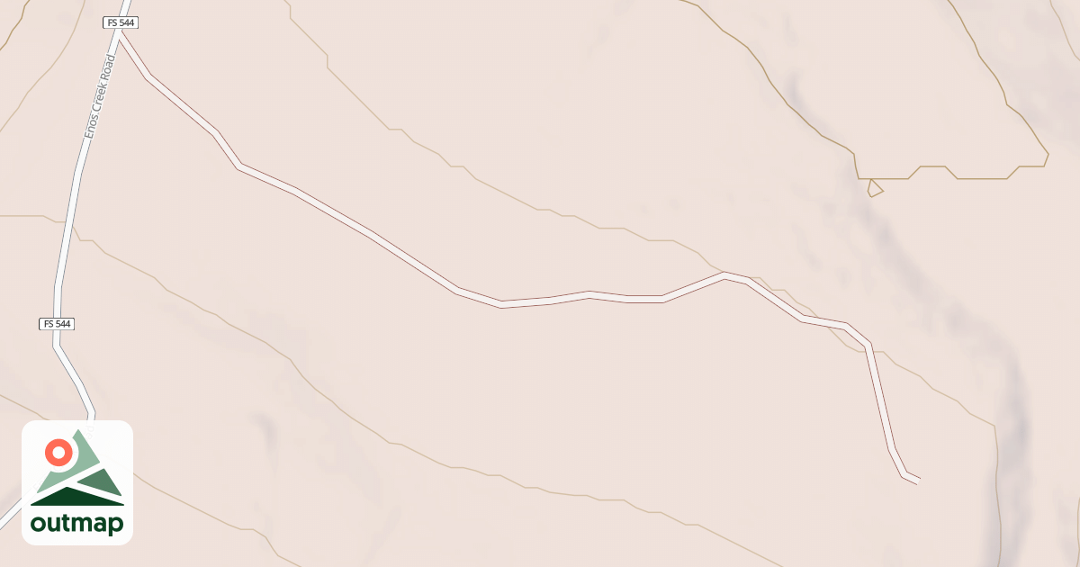 Map of OLD FISH LAKE ROAD
