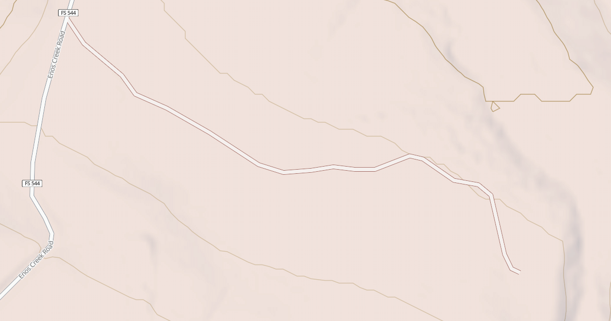 Map preview of OLD FISH LAKE ROAD