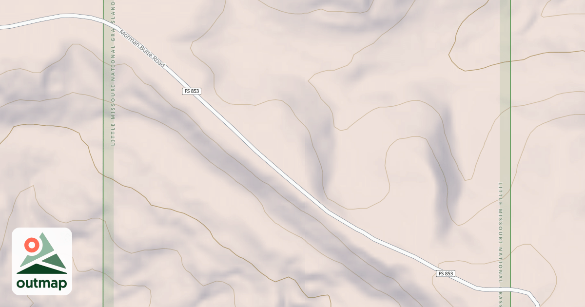 Map of (FDR) MORMAN BUTTE