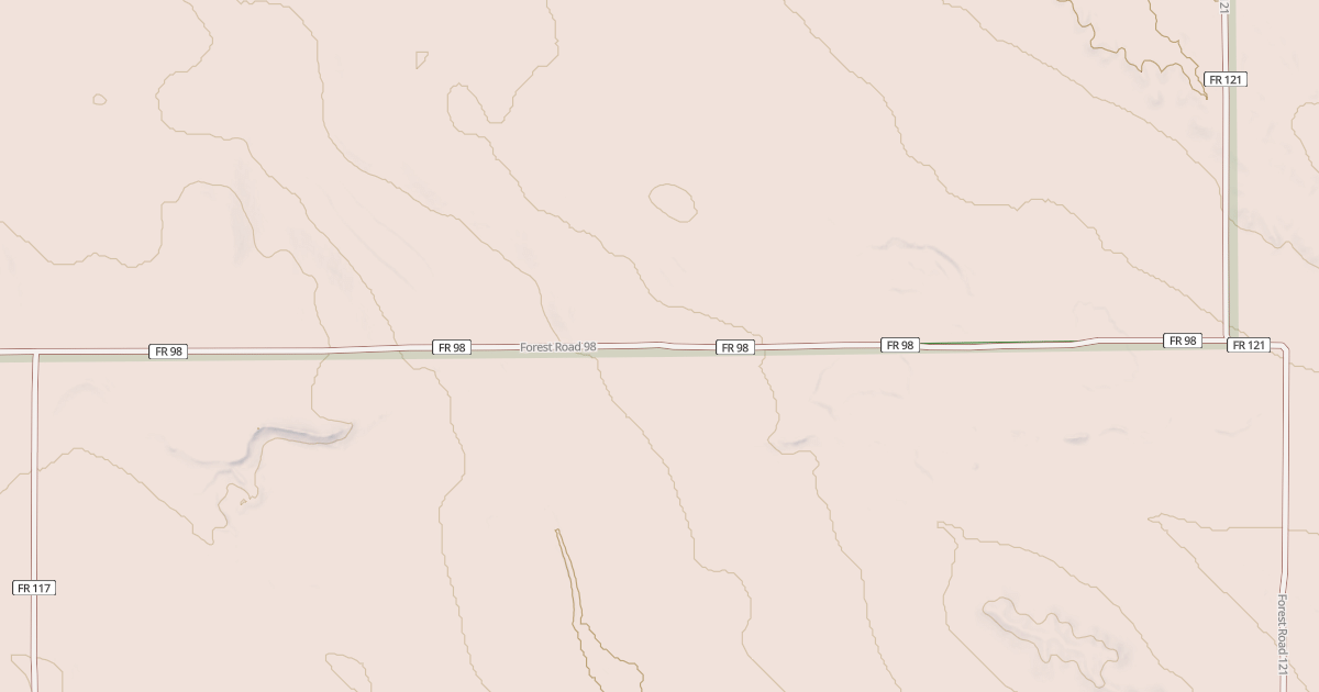 Map preview of ROAD 98