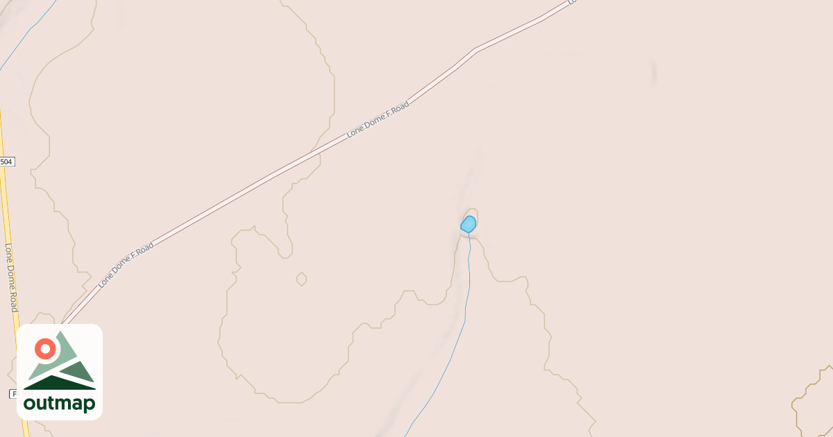 Map of LONE DOME F