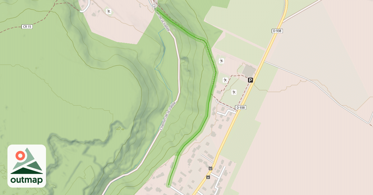 Map of Chemin de la Butte Pierreuse