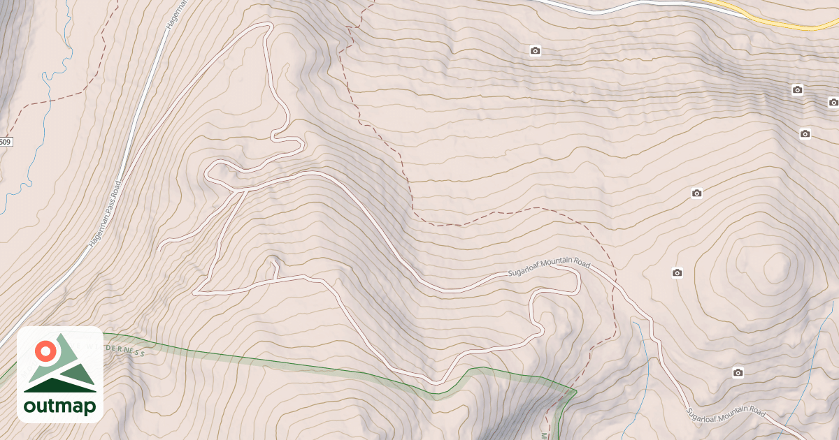 Map of SUGARLOAF MTN