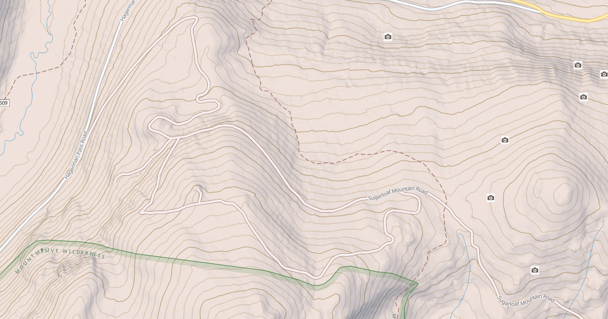 Map preview of SUGARLOAF MTN