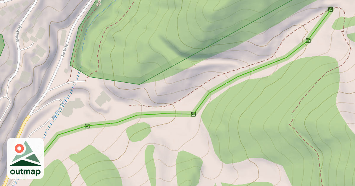 Map of Lodgepole