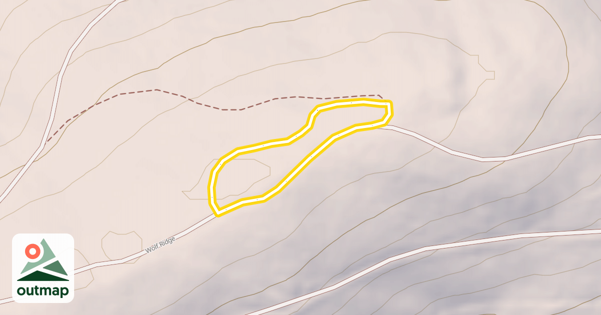 Map of Wolf Ridge