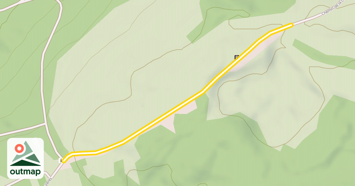 Map of Chemin de la Croix de Tous Vents